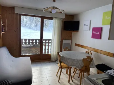 Appartement à Châtel, Appartement cosy 3 pièces pour 6 pers., proche télécabine Linga, balcon, garage, animaux admis - L969203