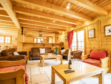 Chalet 4* pour 15 pers. avec jacuzzi, balcon et poêle à bois, proche du télécabine du Linga et Super-Châtel - Photo 6