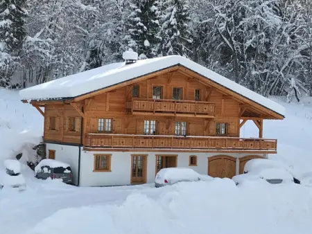Chalet 4* pour 15 pers. avec jacuzzi, balcon et poêle à bois, proche du télécabine du Linga et Super-Châtel - Photo 24
