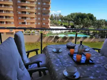 Appartement à Oropesa del Mar, Appartement Marina D'Or en Front de Mer à Oropesa del Mar, 2 Chambres, Terrasse et Piscine - L969841