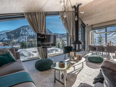 Chalet à Courchevel 1550, Chalet de luxe skis aux pieds avec SPA - Courchevel - L969972