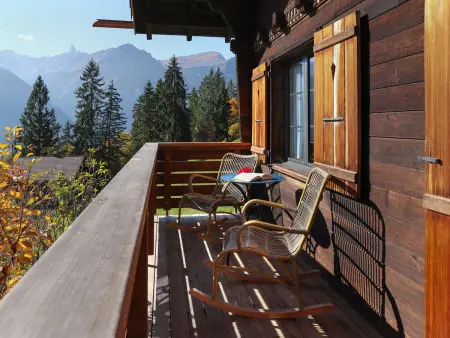 Jungfrau a d Ledi, Chalet 3 personnes à Wengen - Photo 19