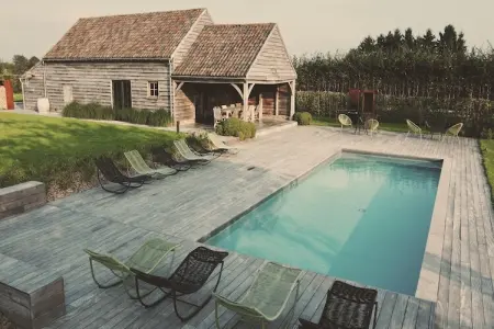 Gite de la Tour, Ferme-Château à Condroz avec Piscine Chauffée - Photo 11