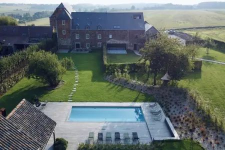 Gite de la Tour, Ferme-Château à Condroz avec Piscine Chauffée - Photo 44