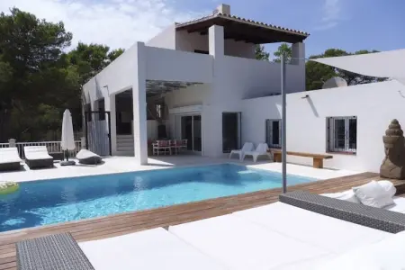 Casa Loma, Villa à Cala Tarida avec piscine et vue mer - Photo 5