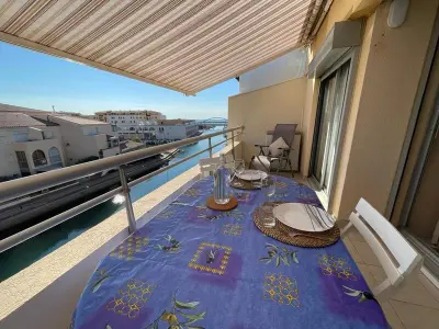 Wohnung in Sète, Superbe 2 pièces mezzanine, près plage, parking inclus, animaux admis - L970416