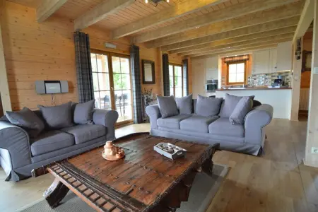 Chalet Du Soleil Grand Luxe, Chalet spa de luxe dans les Ardennes - Photo 1