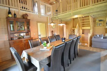 Chalet Du Soleil Grand Luxe, Chalet spa de luxe dans les Ardennes - Photo 9