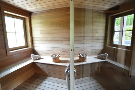 Chalet Du Soleil Grand Luxe, Chalet spa de luxe dans les Ardennes - Photo 26