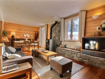 Chalet à Plagne 1800, Chalet 12 pers, sauna, jacuzzi, animaux admis, parking - N°970885