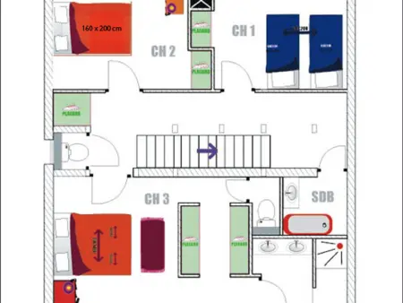 Chalet 12 pers, sauna, jacuzzi, animaux admis, parking - Photo 14