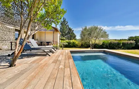 house with swimming pool, Maison 8 personnes à Blauzac - Photo 10