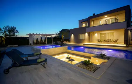 Villa Manimm, Maison 10 personnes à Posedarje - Photo 12