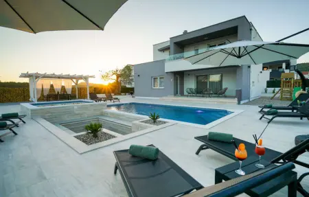 Villa Manimm, Maison 10 personnes à Posedarje - Photo 15