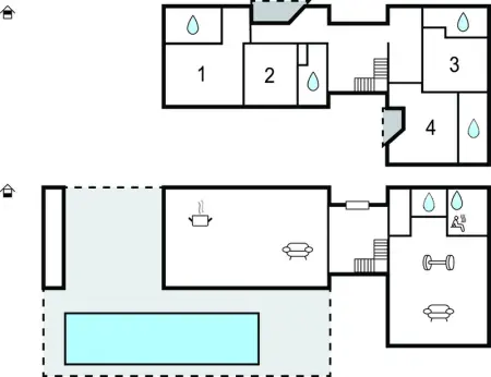 Villa Activia, Maison 10 personnes à Sveti Filip i Jakov - Photo 42