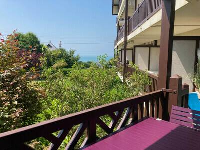Location Appartement à Trouville sur Mer,Spacieux 2 pièces avec grand balcon - vue sur mer - N°973083