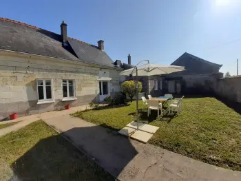 Gîte in Restigné,Gîte avec grand jardin, vélos, animaux acceptés, ménage inclus et Wi-Fi à Restigné FR-1-381-556 N°973175