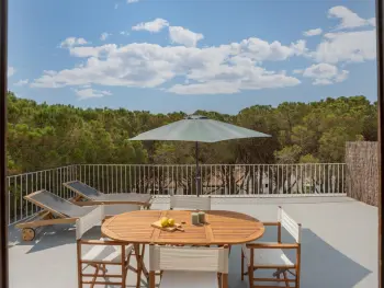 Apartamento en Calella de Palafrugell,Penthouse Casa Marea à 50m de la plage avec grande terrasse, centre de Calella de Palafrugell ES-304-13 N°973301