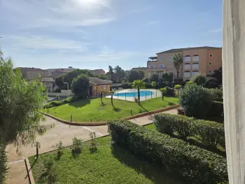 Apartment in Sari Solenzara,Appart 2 chambres avec piscine, à 150 m de la plage FR-1-394-371 N°973719