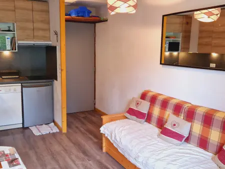 Charmant appart. 2p avec balcon, proche pistes et commerces - Photo 2