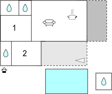 Location Maison 4 personnes à Bedarrides - Photo 25