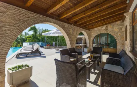 Villa Casa Travertina, Maison 10 personnes à Tinjan - Photo 26