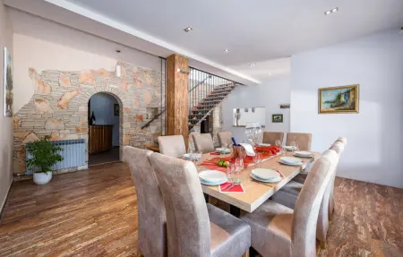 Villa Casa Travertina, Maison 10 personnes à Tinjan - Photo 33