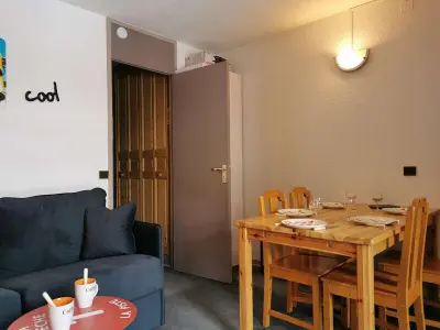 Appartement à Les Avanchers Valmorel, Confortable 2 pièces au pied des pistes avec terrasse - Valmorel - L974697