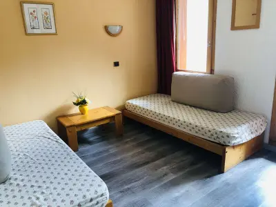 Appartement à Les Avanchers Valmorel, Studio 4 pers aux pistes, sud, kitchenette, balcon, TV, lave-vaisselle - Crève-Cœur, Valmorel - L974717