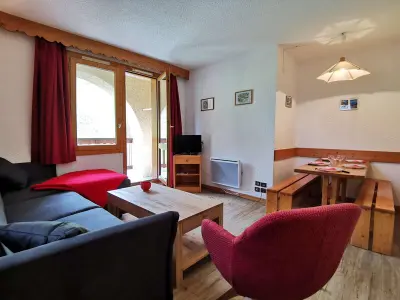 Appartement à Les Avanchers Valmorel, Charmant 2P, ski aux pieds, 3 étoiles, 5 pers, animaux admissibles - L974776