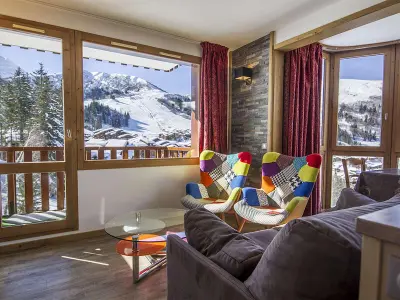 Appartement à Les Avanchers Valmorel, Appartement 3 Pièces Classé 3* - 6 Pers, Proche Pistes, Animaux Acceptés - L974787