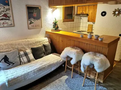 Appartement à Les Avanchers Valmorel, Duplex 6 pers avec balcon, à 3 min des pistes, animaux acceptés - L974798