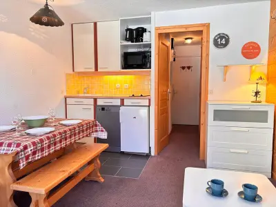 Appartement à Avoriaz, Studio cabine 4 pers. avec balcon et wifi à Avoriaz - L975095