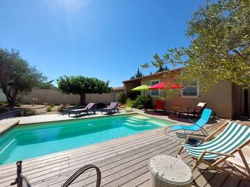 Location Villa à Lagnes,Le bonheur sous l'olivier - Maison 110m² - 8 pers - piscine -  Lagnes - N°975224