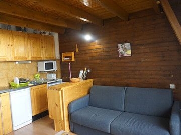 Location Wohnung in Orcières Merlette,Studio Cabine 4 Pers, 50m des Pistes, Parking, Animaux Refusés FR-1-636-228 N°975291