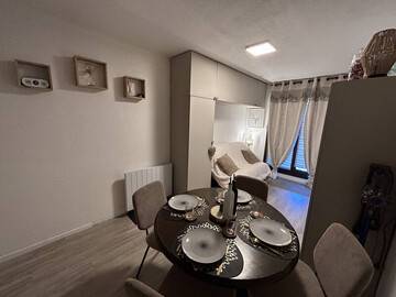 Location Appartement à Bolquère Pyrénées 2000,Studio cabine pour 4 personnes entièrement rénové - N°975500