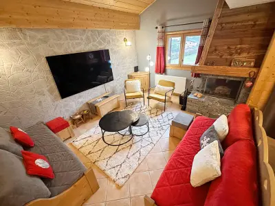 Appartement à Samoëns, Duplex spacieux avec terrasse, piscine couverte et cheminée à Samoëns - N°975671