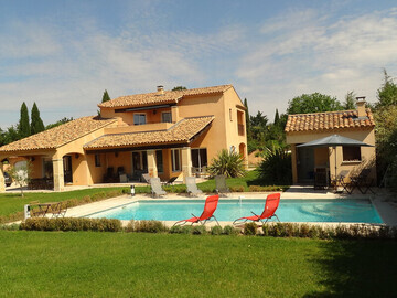 Location Maison à Cavaillon,Superbe villa avec grande piscine privée dans le Lubéron - climatisation et Wifi FR-1-708-51 N°975675