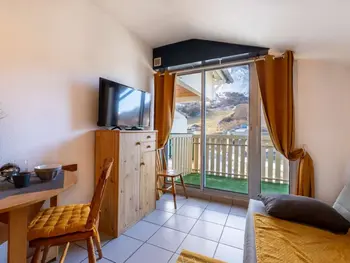 Apartamento en Gourette,Appartement 4 pers cosy avec wifi et casier à skis, Vue pistes, Gourette FR-1-400-123 N°975782