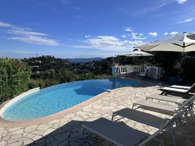 Villa à Les Issambres, Villa avec piscine privée, climatisation et parking aux Issambres - L975952