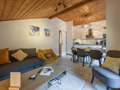 Appartement à Morzine, Appartement T4 à Morzine, au pied du téléphérique de Nyon, 6 pers, balcon, parking, animaux admis - L976035