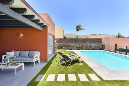 Par 4 Villa 10, Villa à Salobre avec Piscine Chauffée & Vue - Photo 1