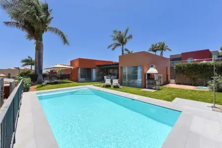 Par 4 Villa 10, Villa à Salobre avec Piscine Chauffée & Vue - Photo 2