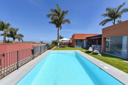Par 4 Villa 10, Villa à Salobre avec Piscine Chauffée & Vue - Photo 4