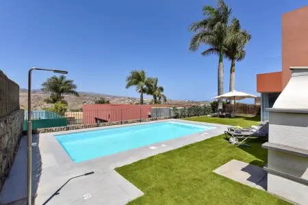Par 4 Villa 10, Villa à Salobre avec Piscine Chauffée & Vue - Photo 5
