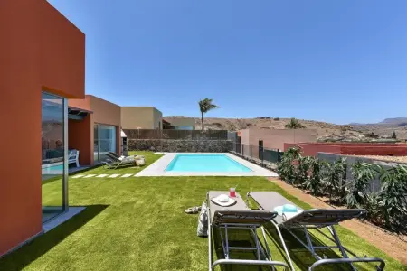 Par 4 Villa 10, Villa à Salobre avec Piscine Chauffée & Vue - Photo 27