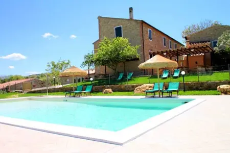 Acquaviva Intero, Ferme toscane avec piscine privée - Photo 5