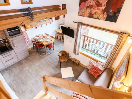 Duplex 3 pièces pour 6 pers, balcon, skis aux pieds, parking dispo - Photo 8