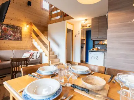 Duplex 3 pièces pour 6 pers, balcon, skis aux pieds, parking dispo - Photo 11