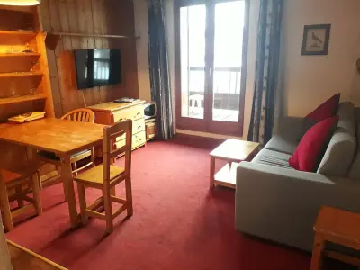 Appartement à Val d'Isère, Appartement cosy 2 pièces cabine, 5 min des pistes, 5 pers, balcon sud, ascenseur, local à skis - L976392